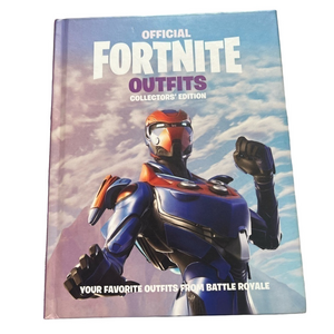 Official Fornite Outfit Hardcover Book, Collectors Edition, Battle Royale